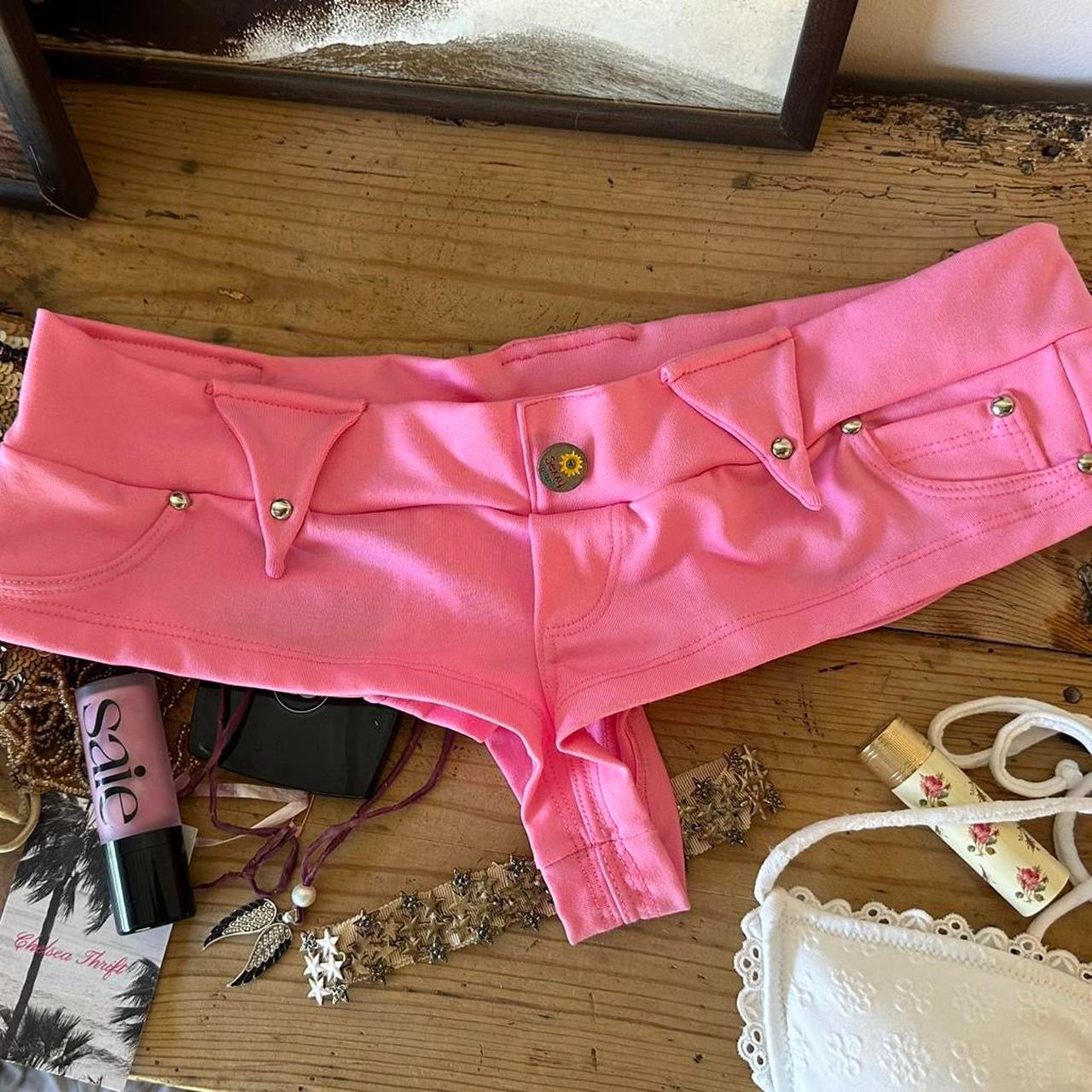 Vintage 00s Brazil cut out bikini bottoms