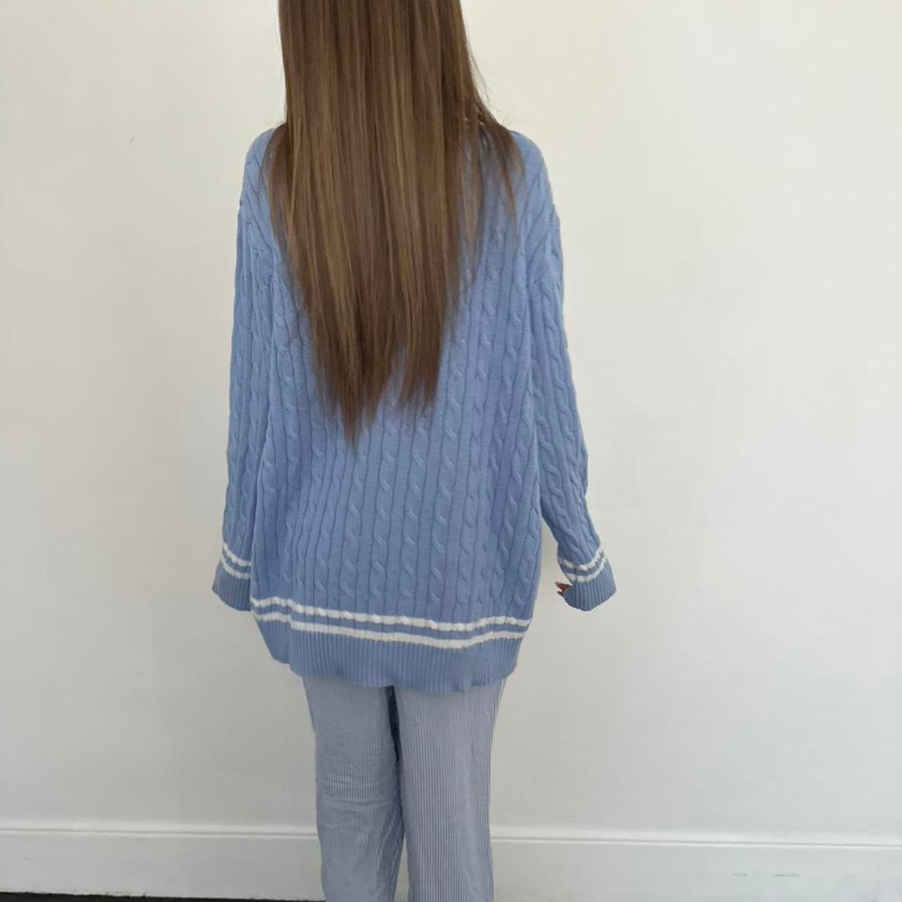 Vintage 2000’s Ralph Lauren blue knit jumper