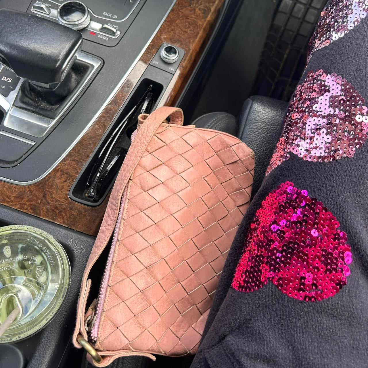 Vintage 2000’s Victorias Secret sequin hearts sweatpants