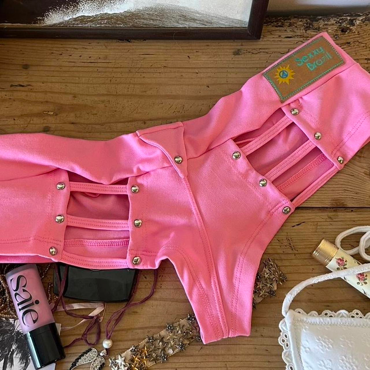 Vintage 00s Brazil cut out bikini bottoms