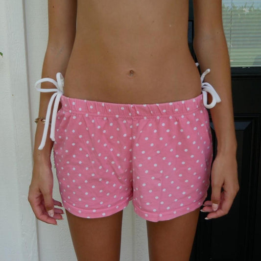Vintage 2000’s pink polka dots shorts