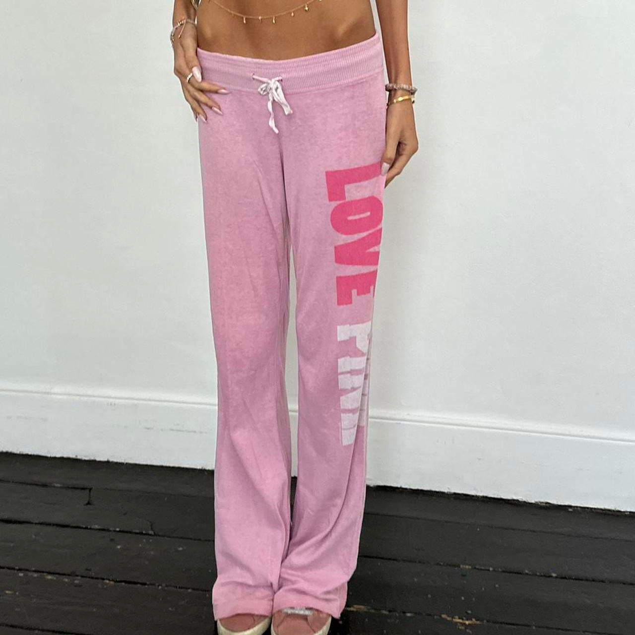 Vintage 2000’s Victoria’s Secret pink pants