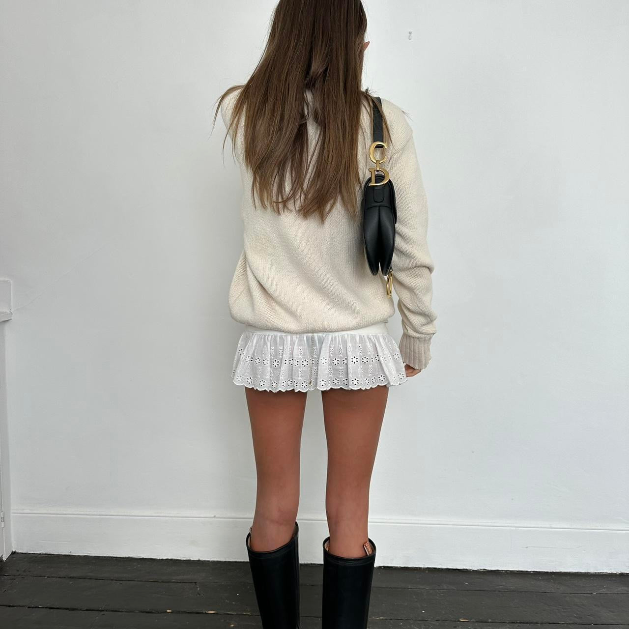 Vintage 1990s Ralph Lauren cream sweater