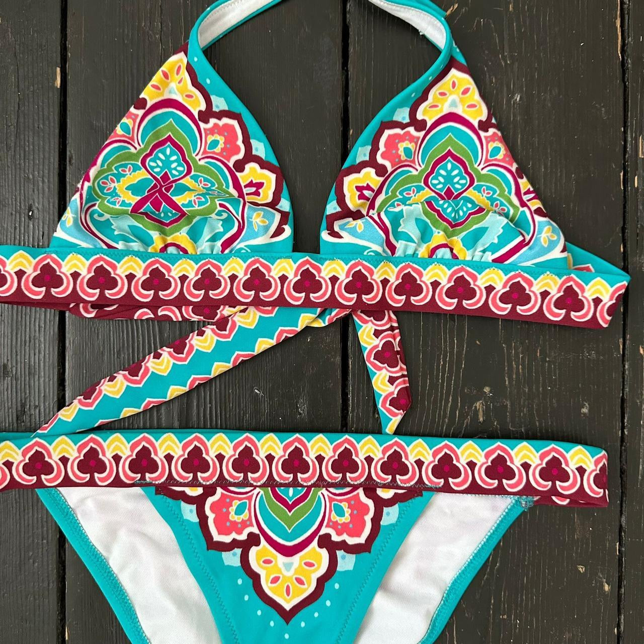 Vintage 90’s Victoria’s Secret vintage bikini 🩵