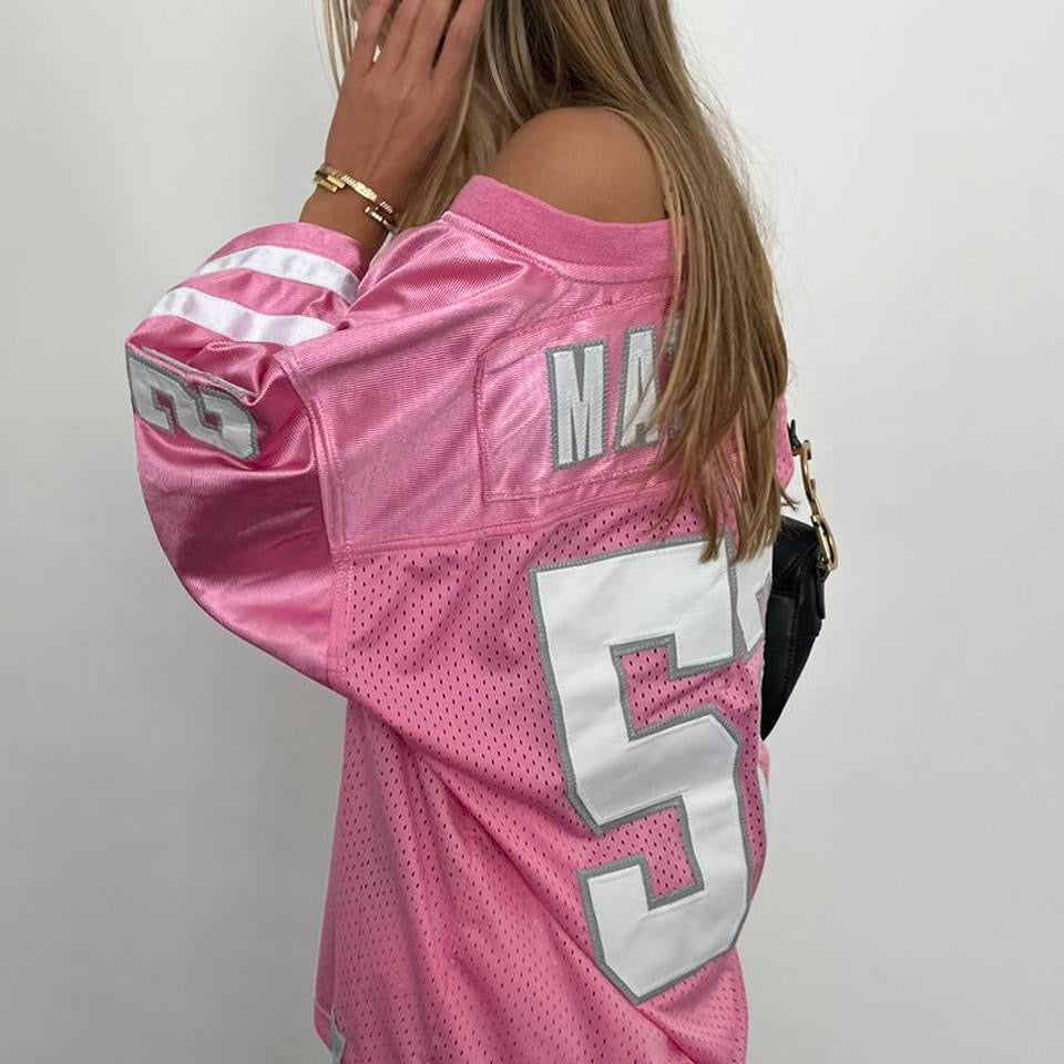 Vintage 90’s rare pink oversized jersey