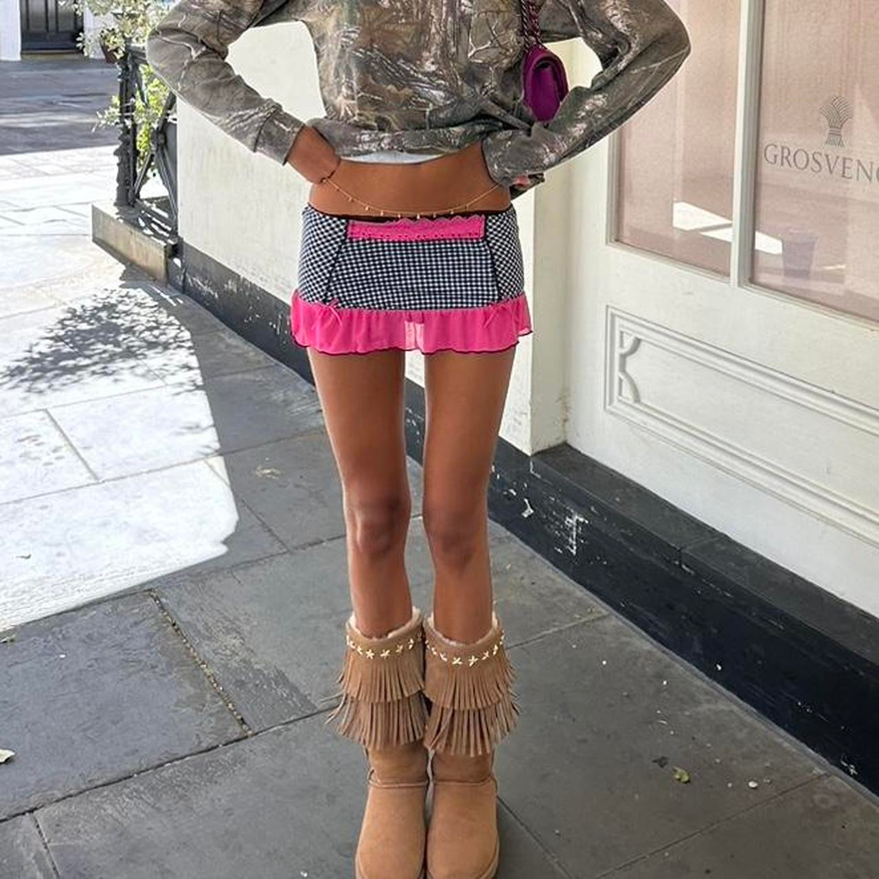 Vintage 00s micro mini skirt