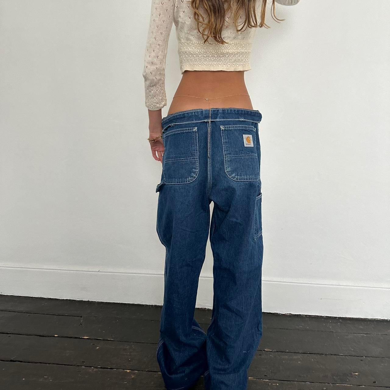 Vintage 90s Carhartt blue jeans