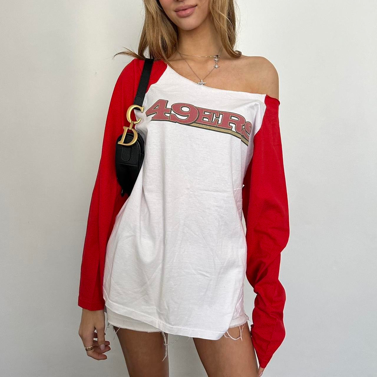 Vintage skater red long sleeve top