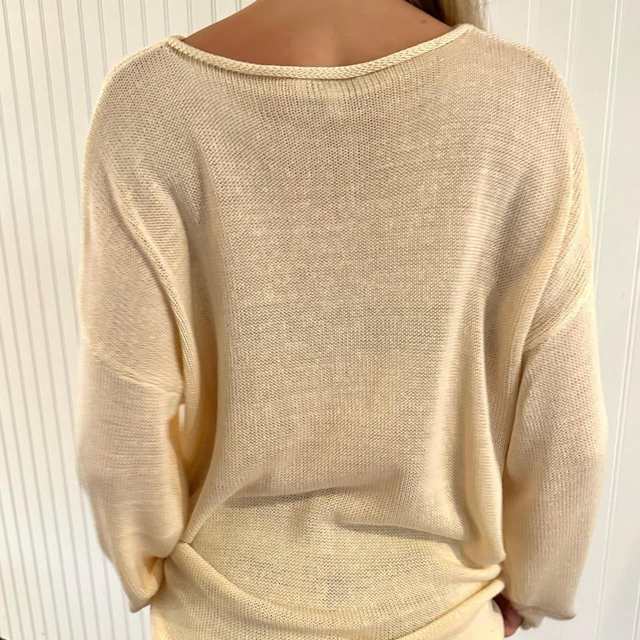 Vintage 2000’s coffee beach repeat sweater