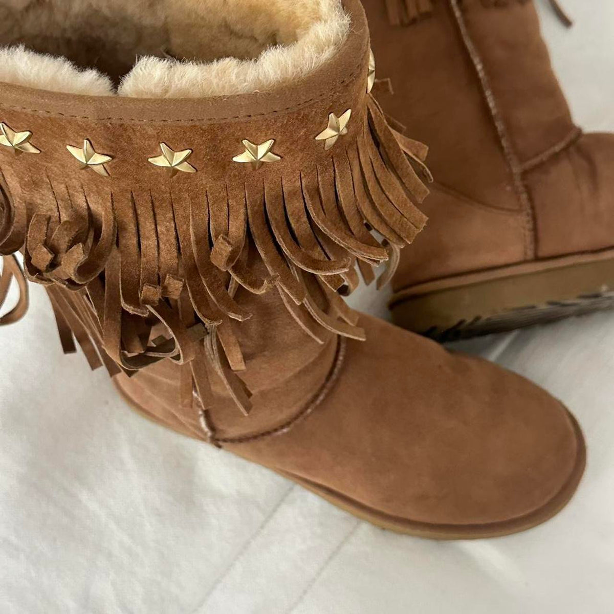 Vintage 2010 Jimmy Choo X Ugg boots