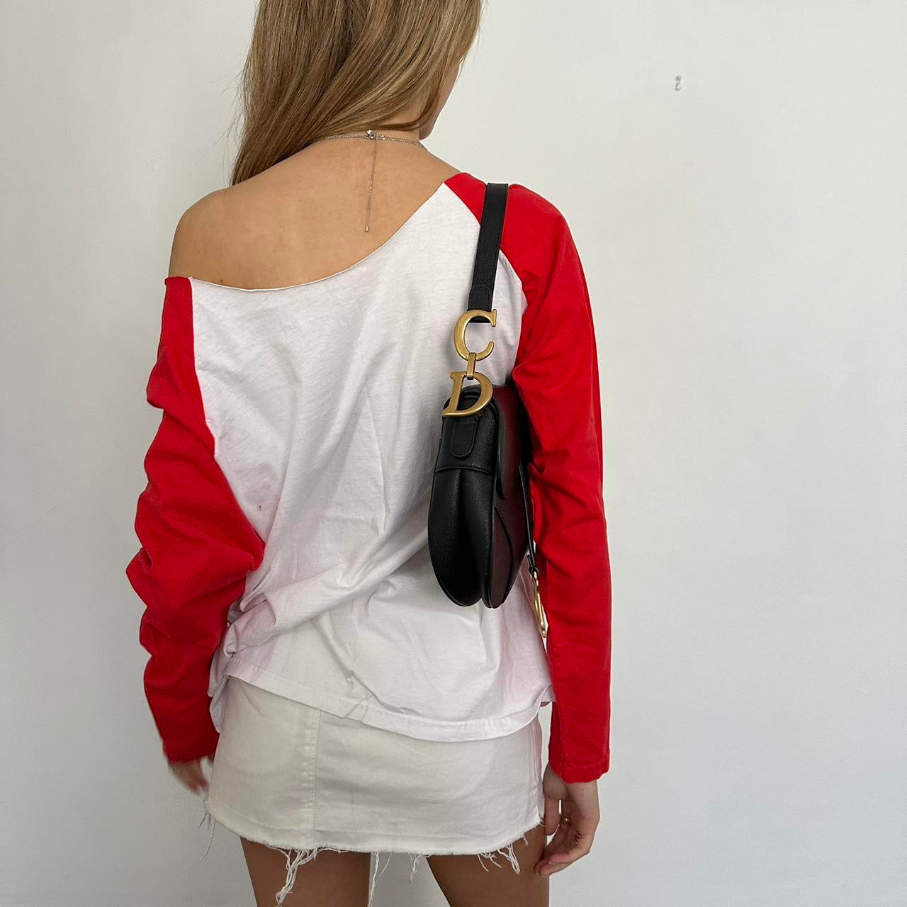 Vintage skater red long sleeve top