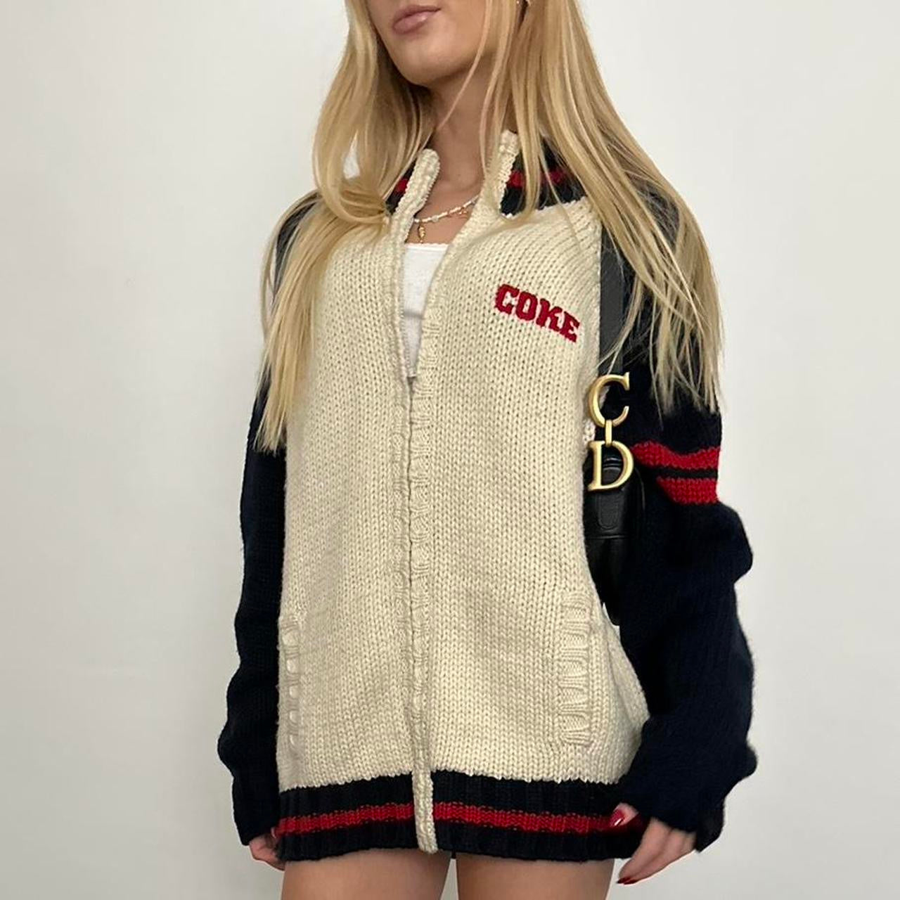 Vintage 2000’s Coca-Cola knit cardigan