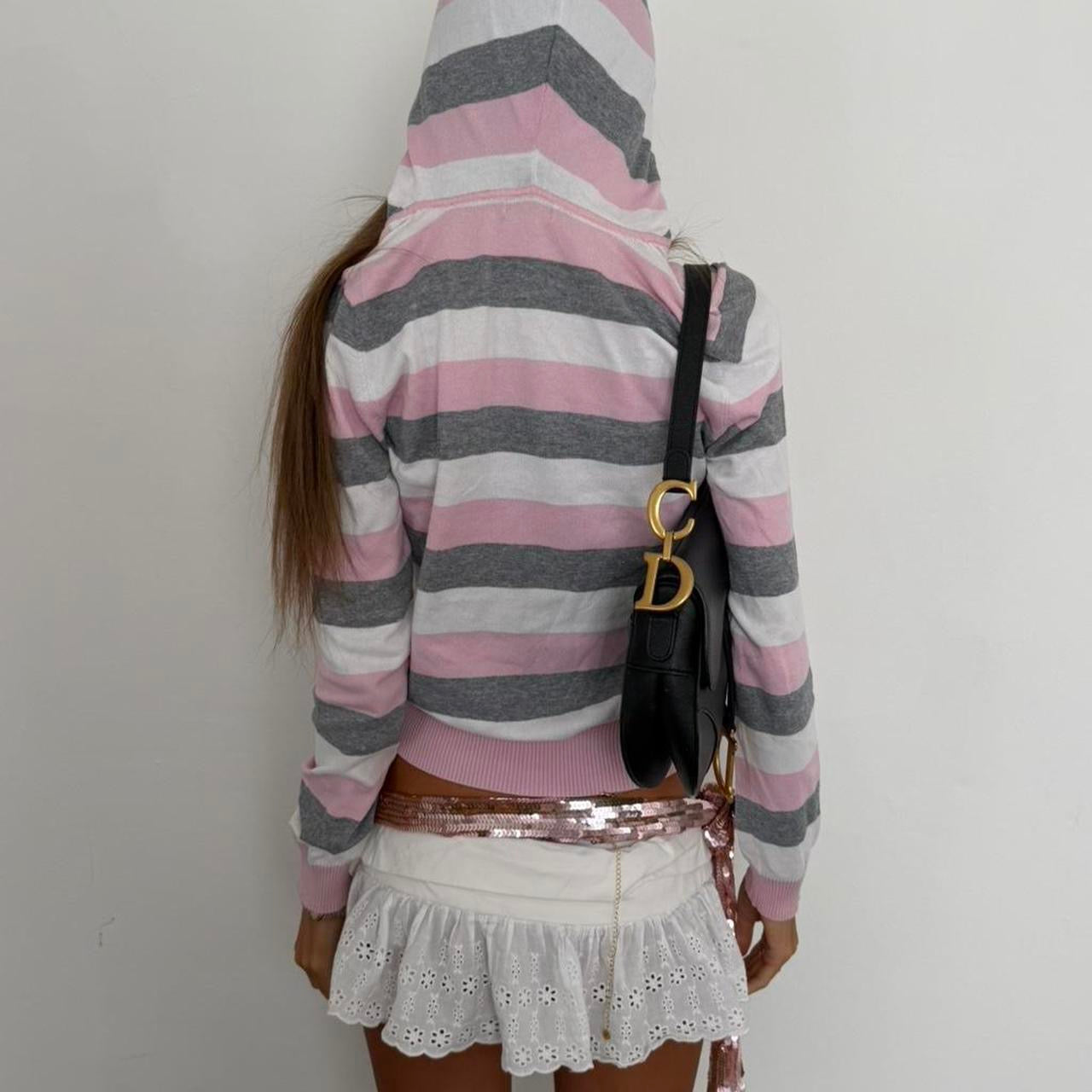 Vintage 2000’s striped hoodie