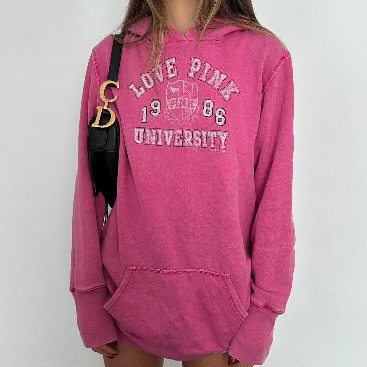 Vintage early 2000s rare Victoria’s Secret Pink University hoodie