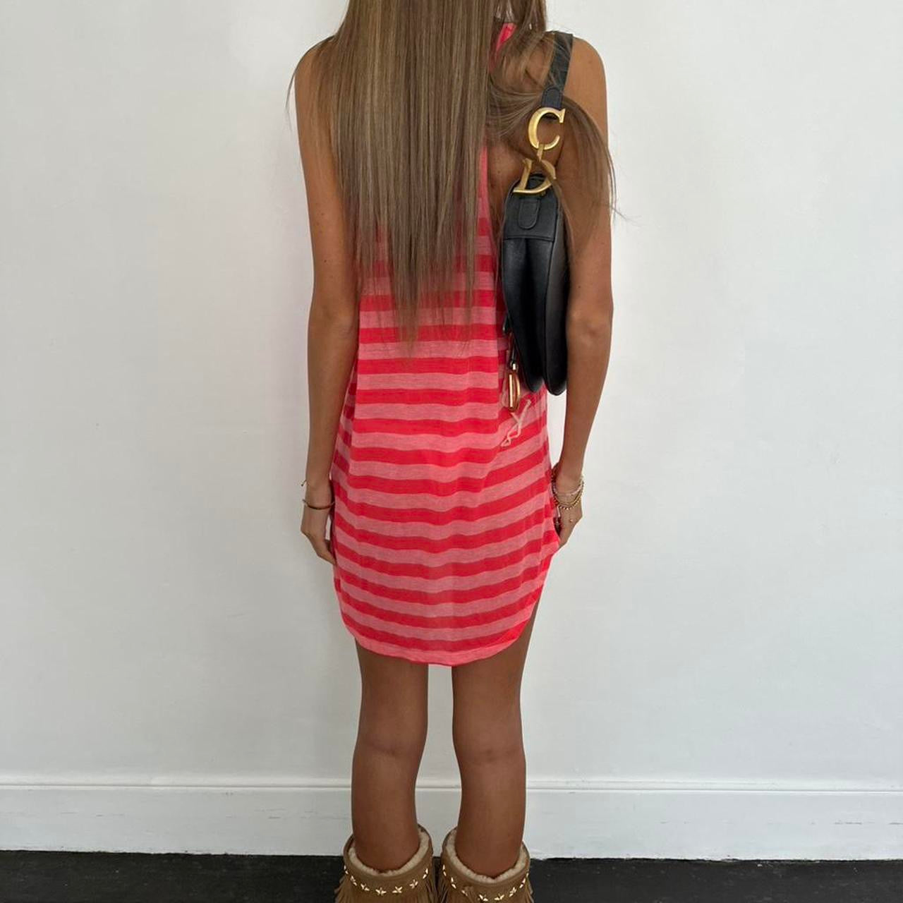 Vintage 90’s striped mini dress
