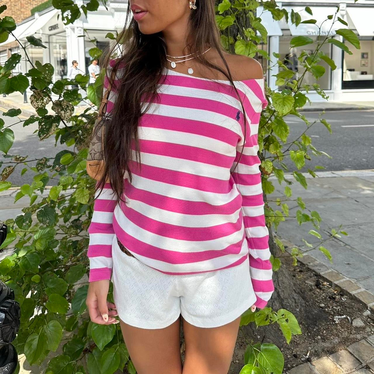 Vintage Ralph Lauren long sleeve striped top