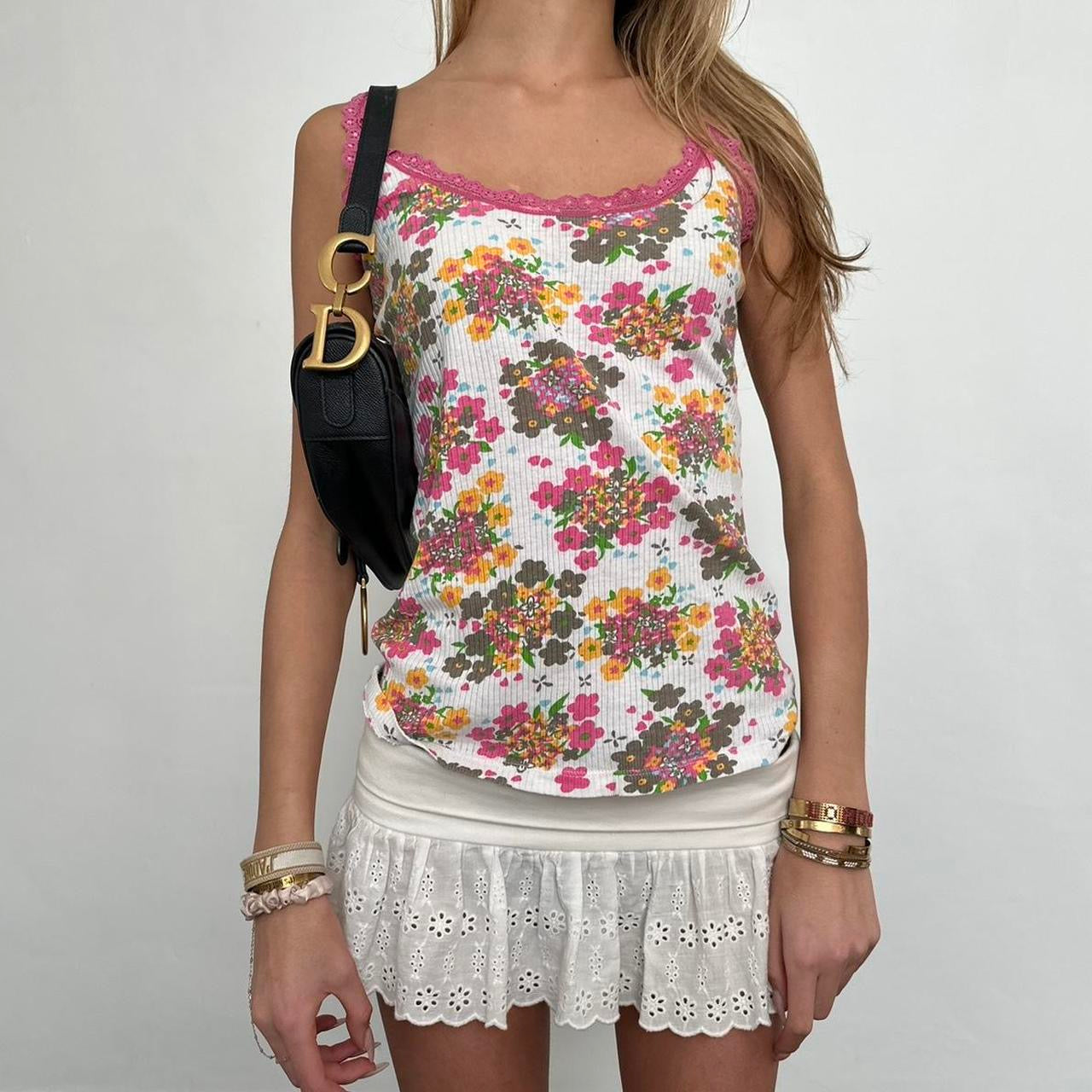 Vintage 2000’s floral tank top