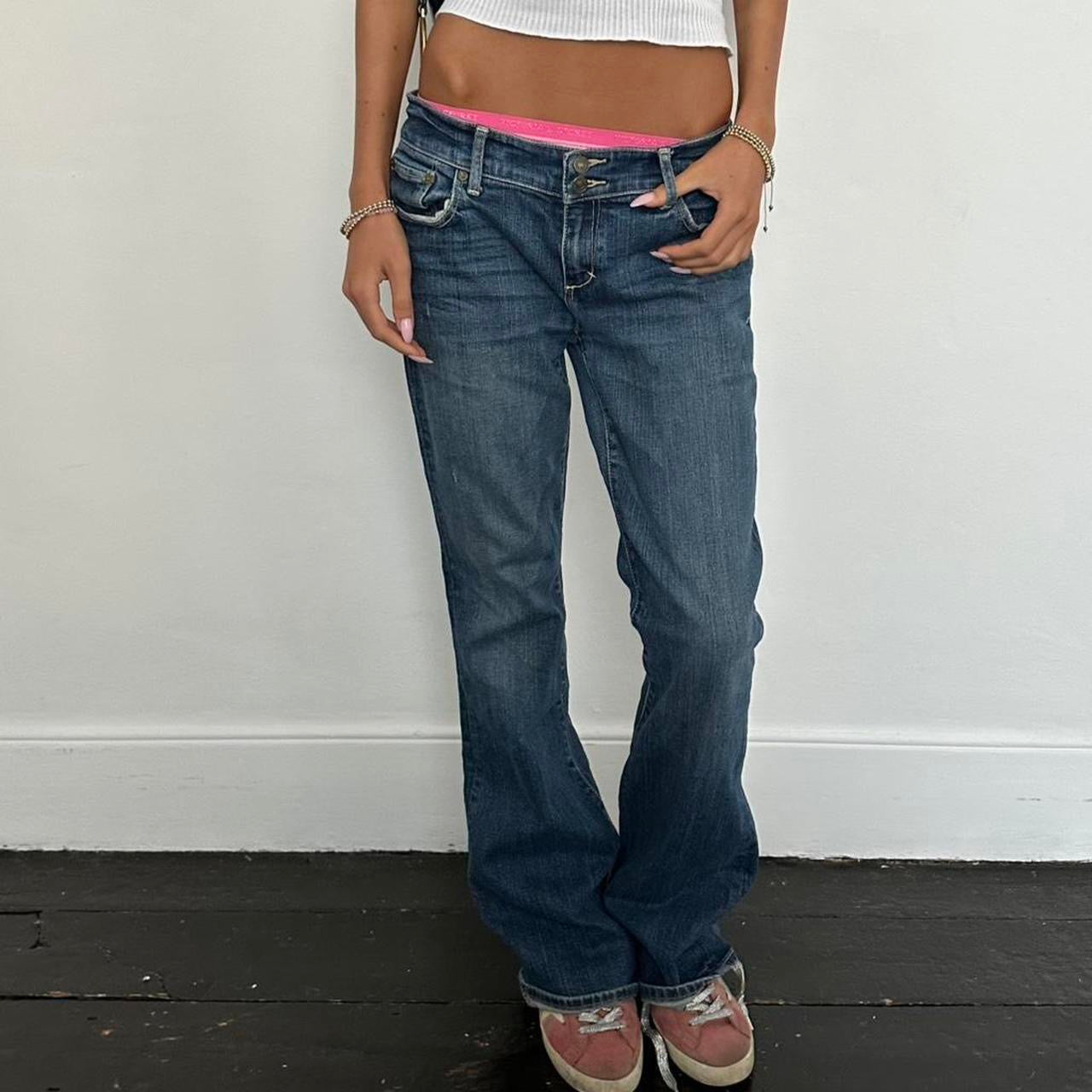 Vintage 2000’s Abercrombie and Fitch bootcut jeans