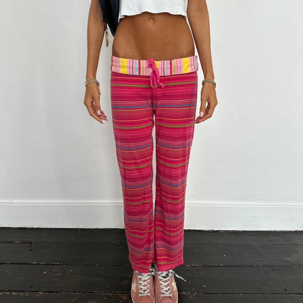 Vintage 2000’s Victoria’s Secret rare striped pants
