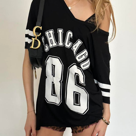 Vintage Chicago off the shoulder top