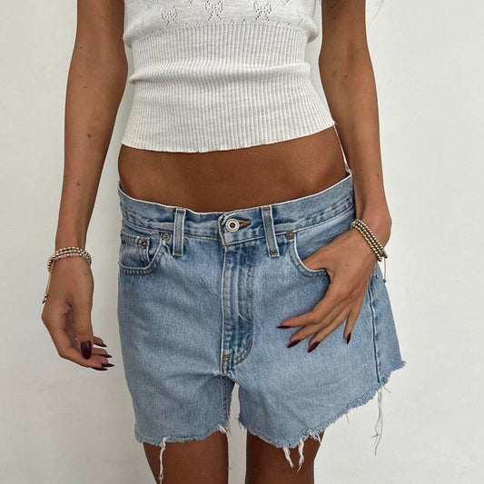 Vintage 2000’s Abercrombie and Fitch denim shorts