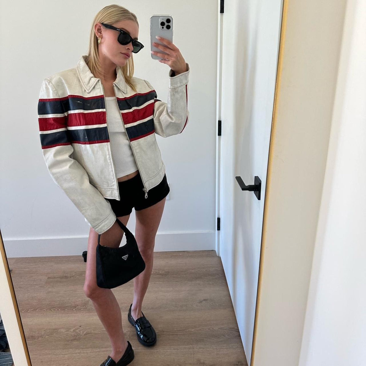 Vintage 90s RARE British Flag leather jacket 🇬🇧
