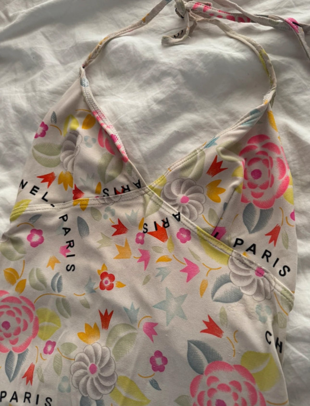 Vintage 1990s Chanel Mini Beach Dress