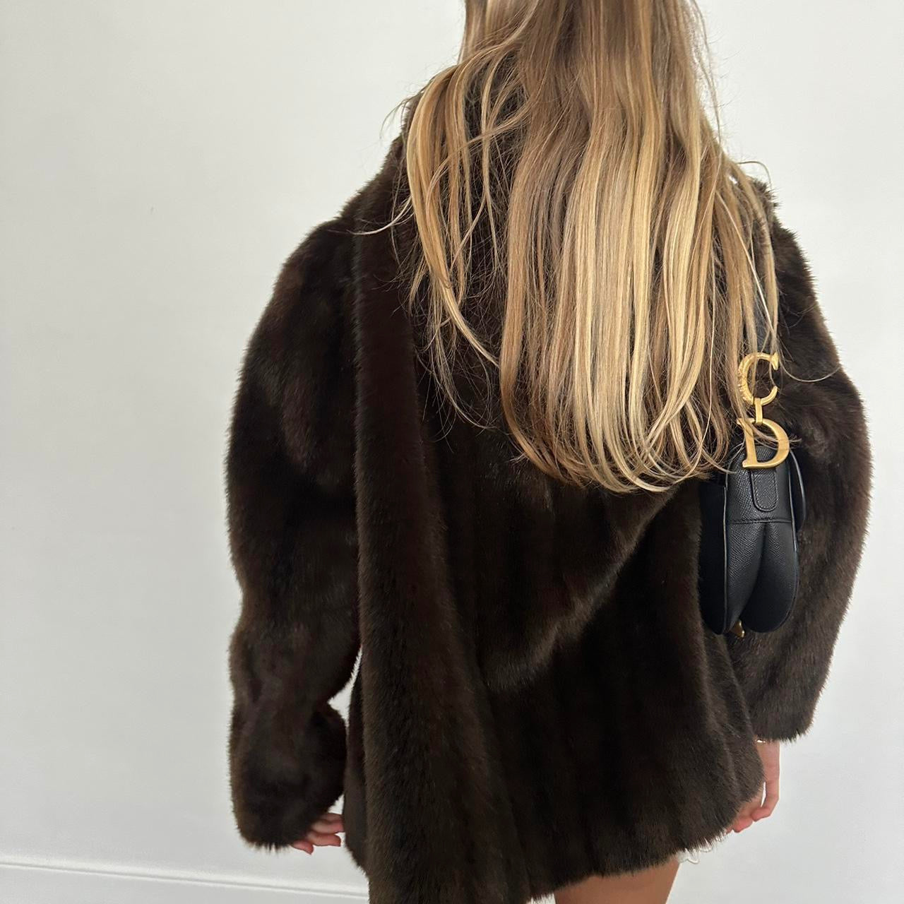 Vintage 2000’s faux fur jacket