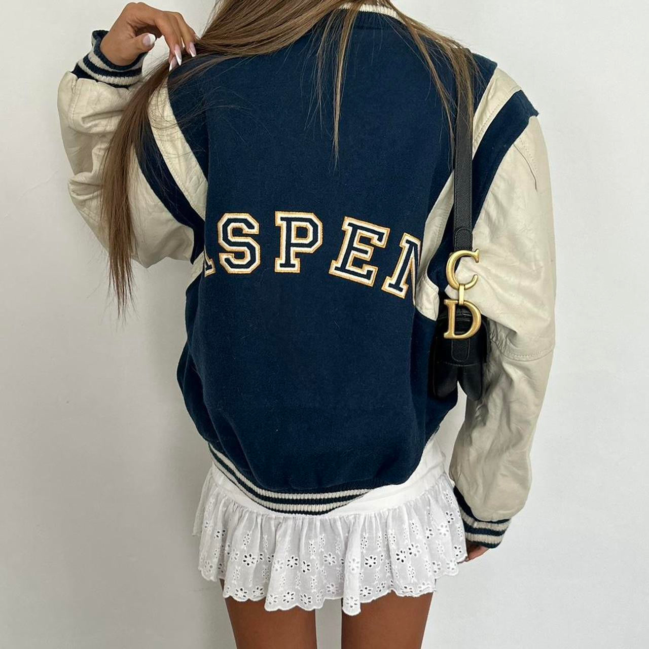Vintage 90s rare ASPEN varsity jacket