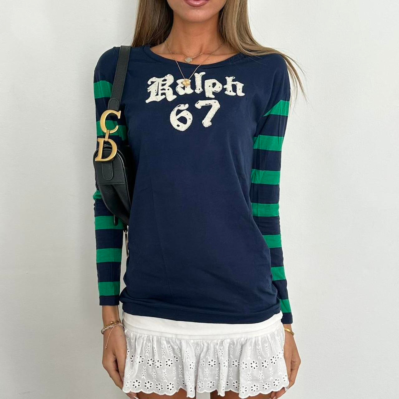 Vintage 00s Ralph Lauren long sleeve striped top