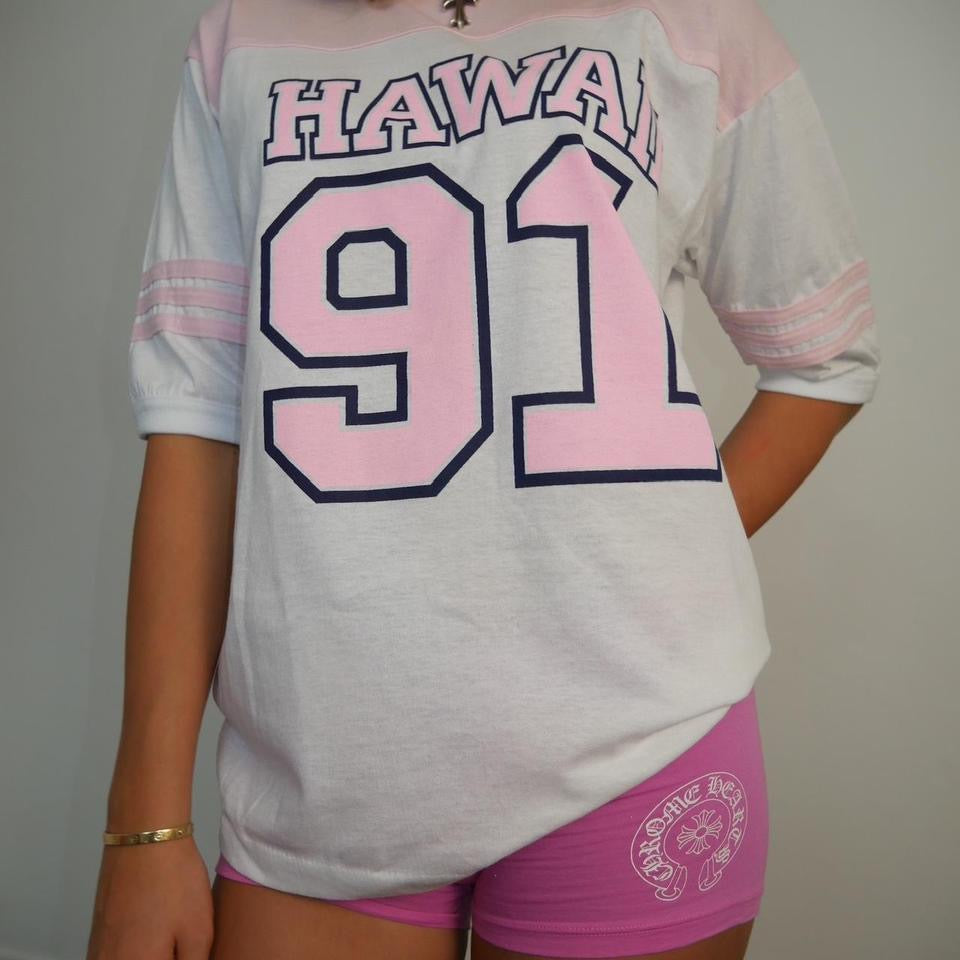 Vintage true 90’s Hawaii pink top