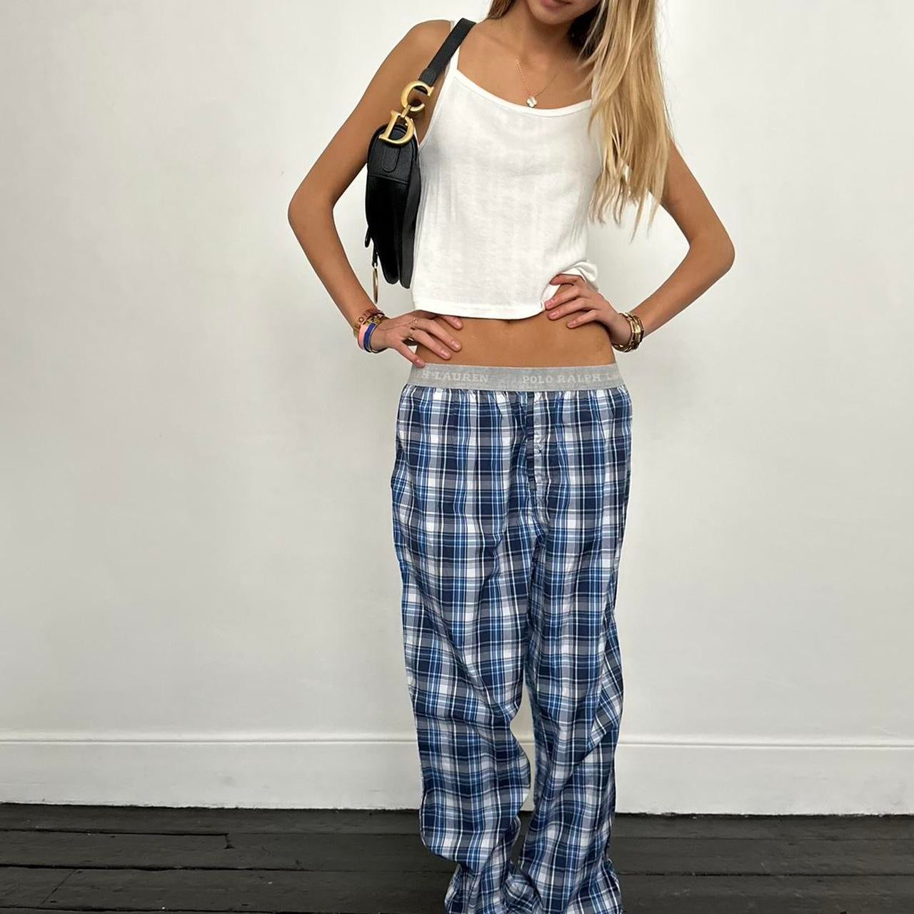 Vintage 90’s Ralph Lauren plaid sweatpants