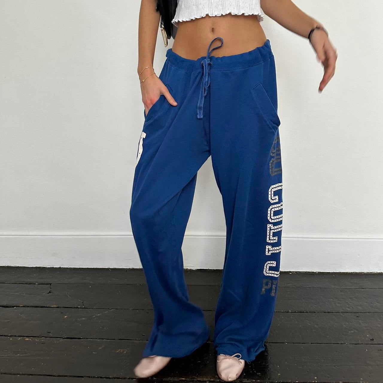 Vintage 2000’s Victoria’s Secret Colts sporty graphic sweatpants