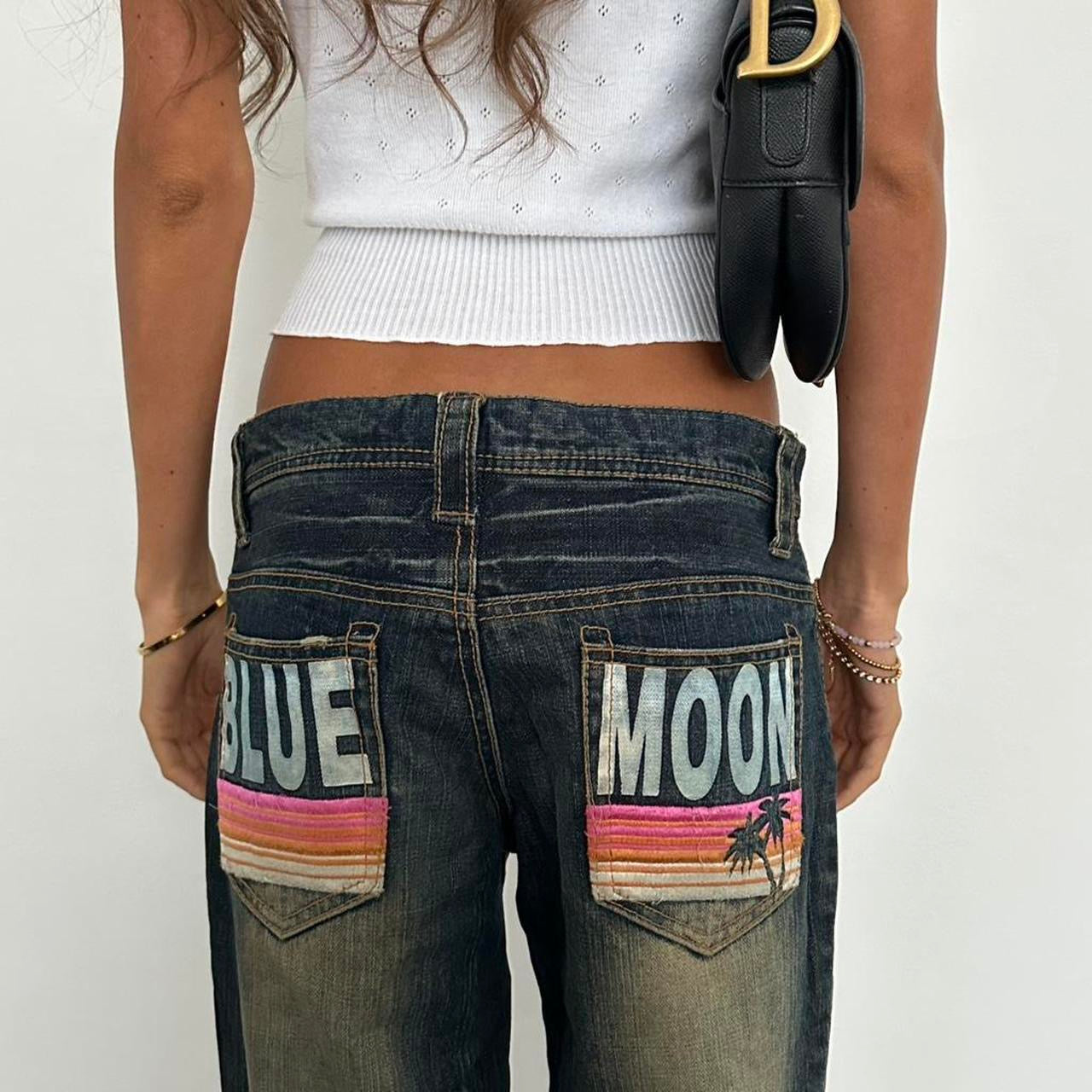 Vintage 2000’s SURF painting jeans