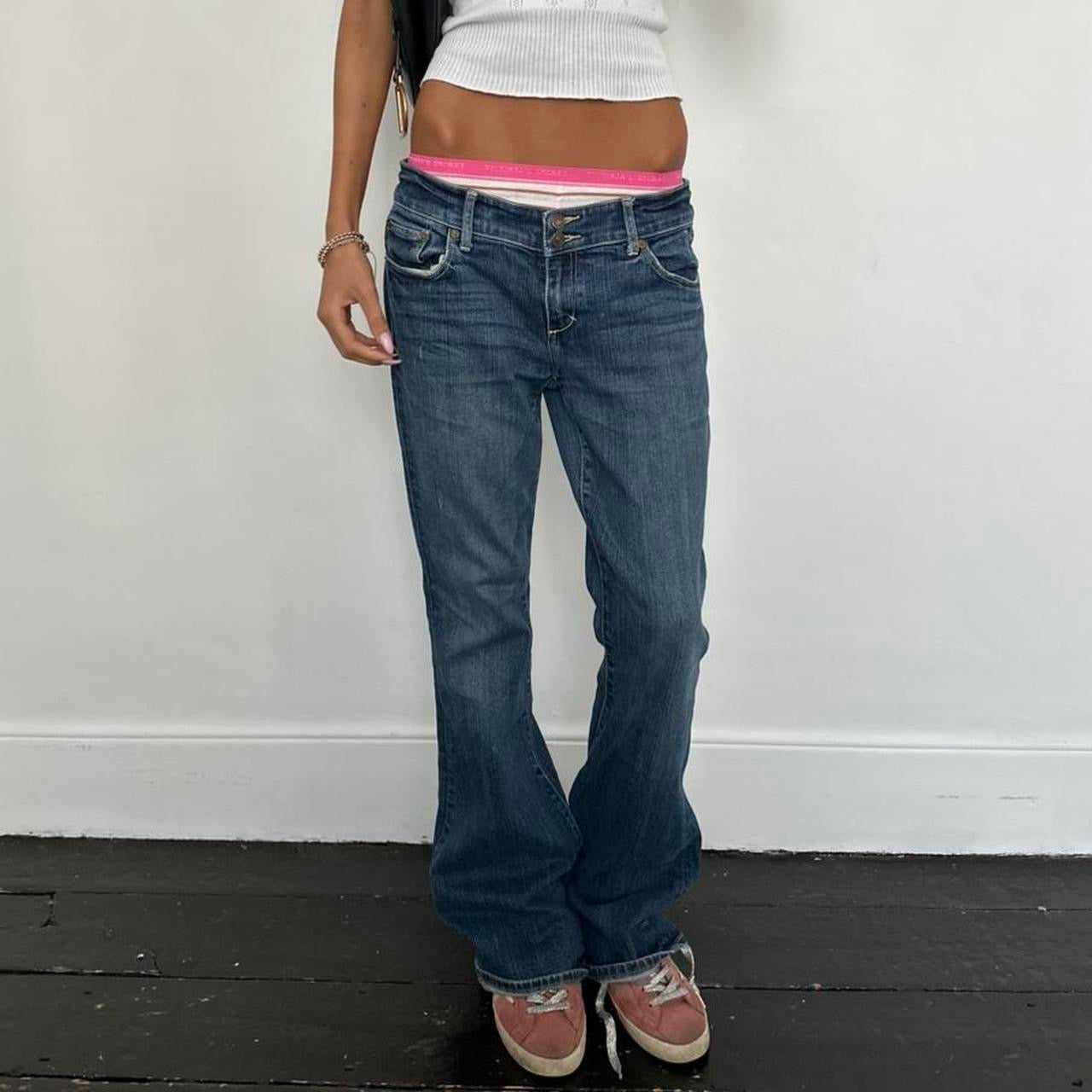 Vintage 2000’s Abercrombie and Fitch bootcut jeans