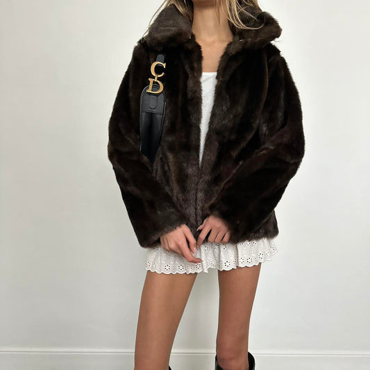 Vintage 90’s faux fur jacket