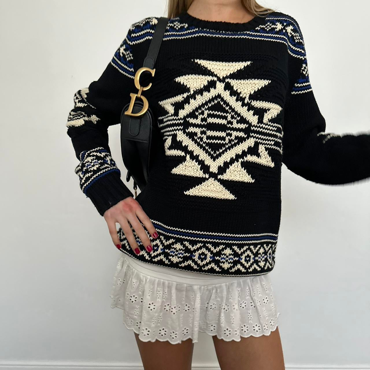 Vintage 90’s Ralph Lauren knitted winter jumper