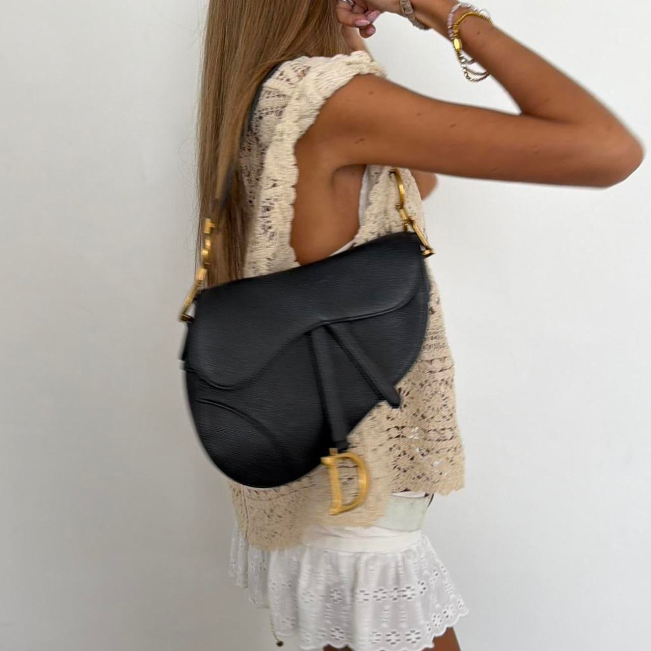 Vintage 00s tan crochet summer top