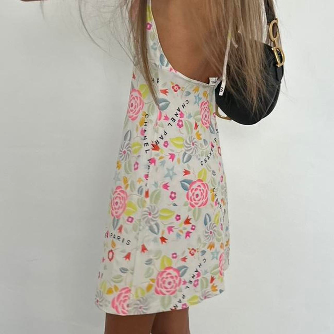 Vintage 1990s Chanel Mini Beach Dress
