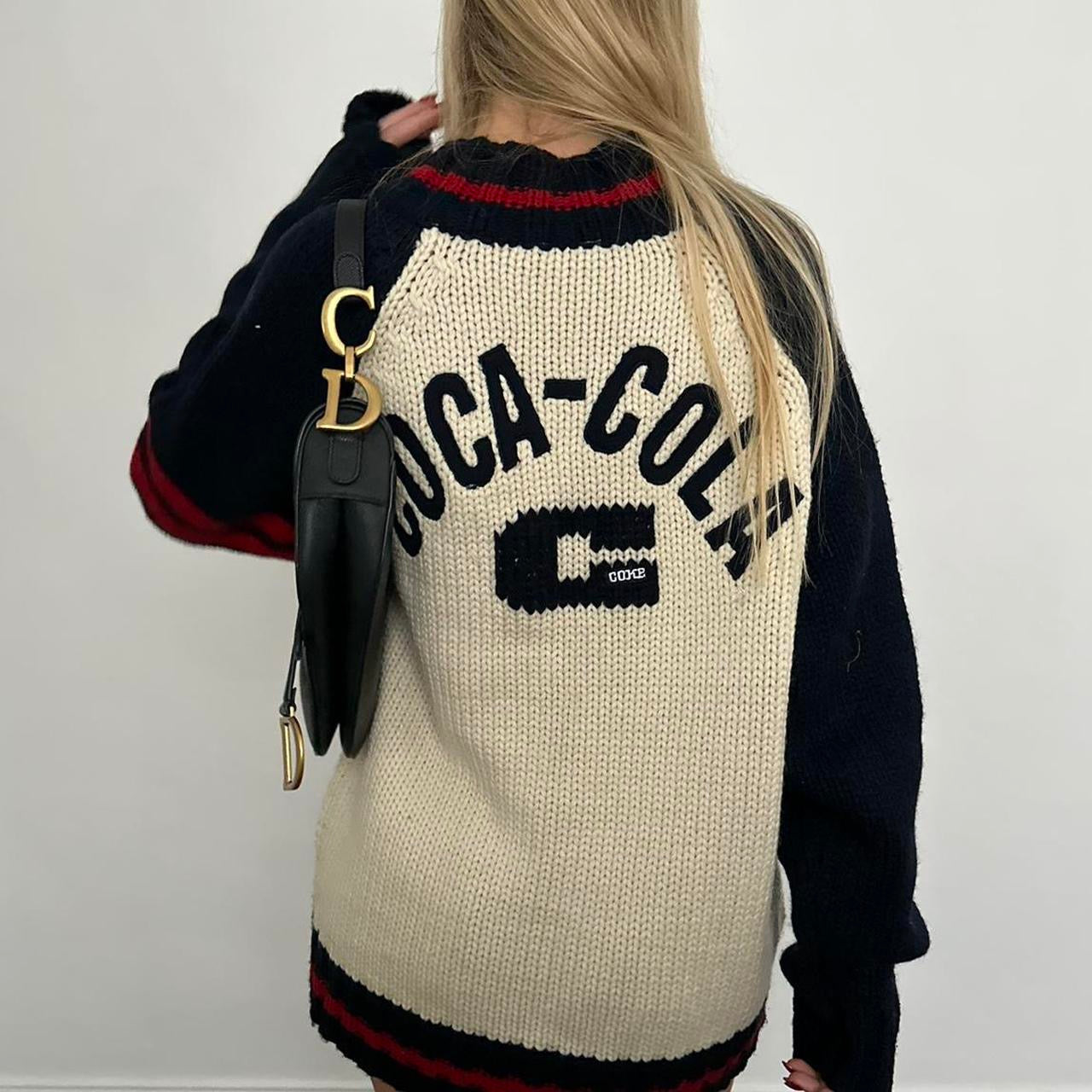 Vintage 2000’s Coca-Cola knit cardigan