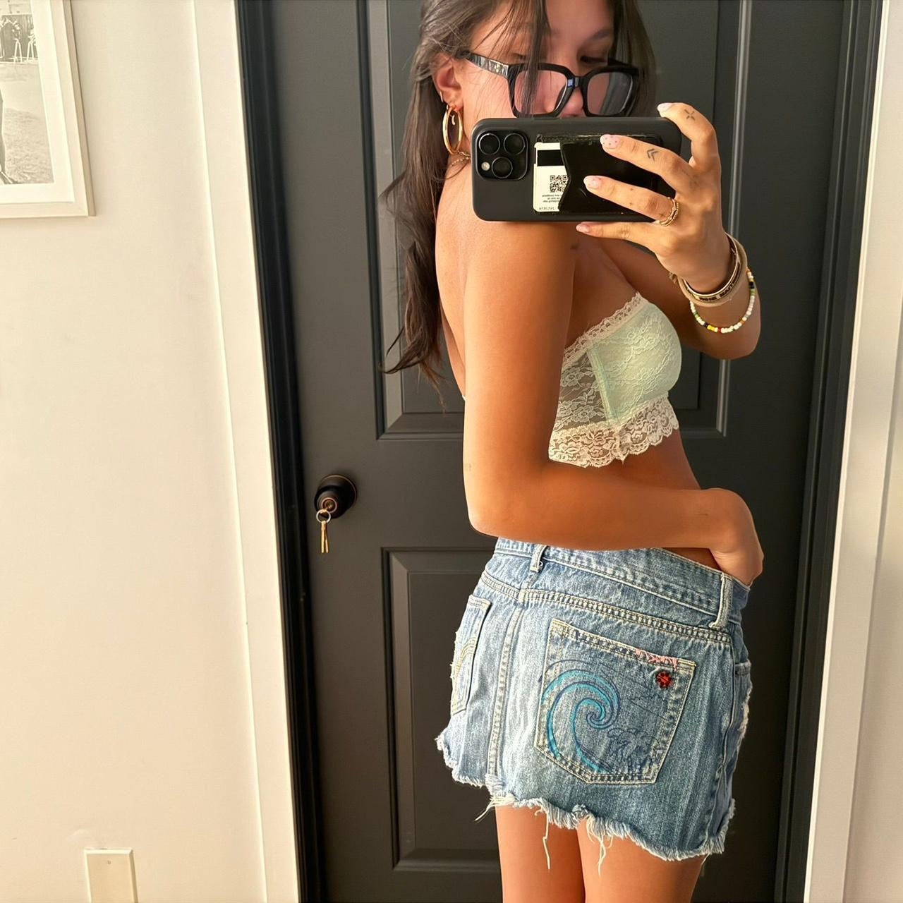 Vintage 00’s Hollister denim skirt