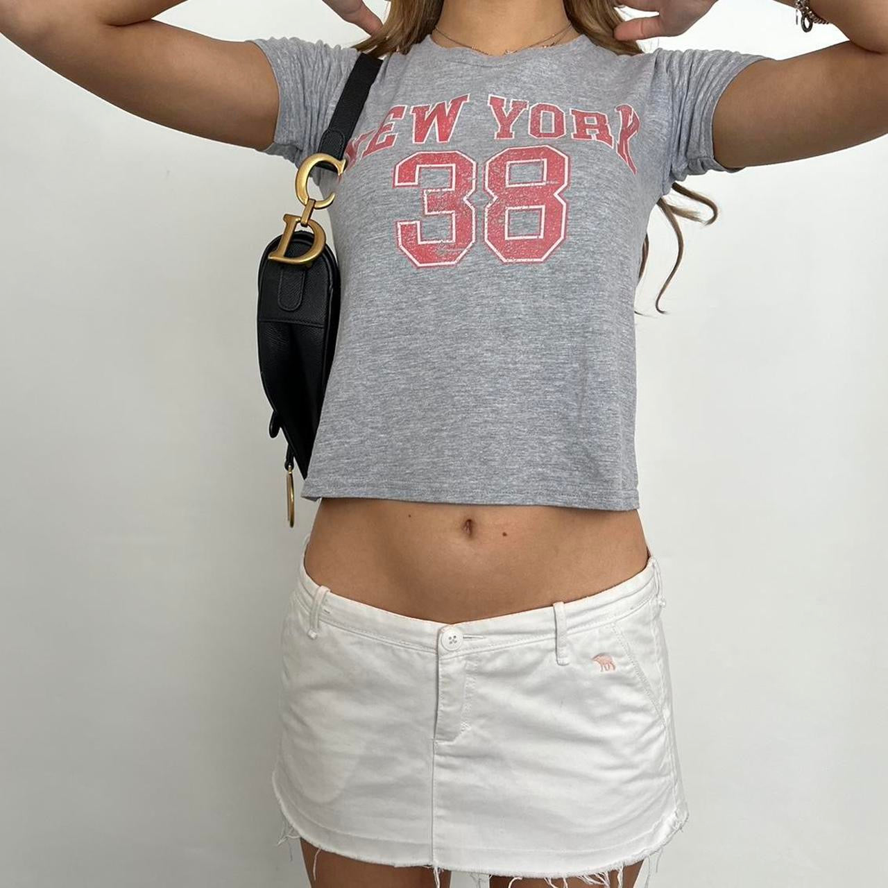 Vintage graphic New York baby tee