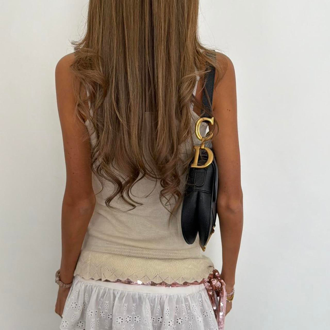 Vintage 00’s tan cami boho top