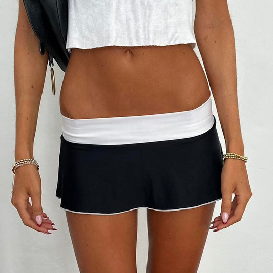 Vintage 90’s black micro mini skirt
