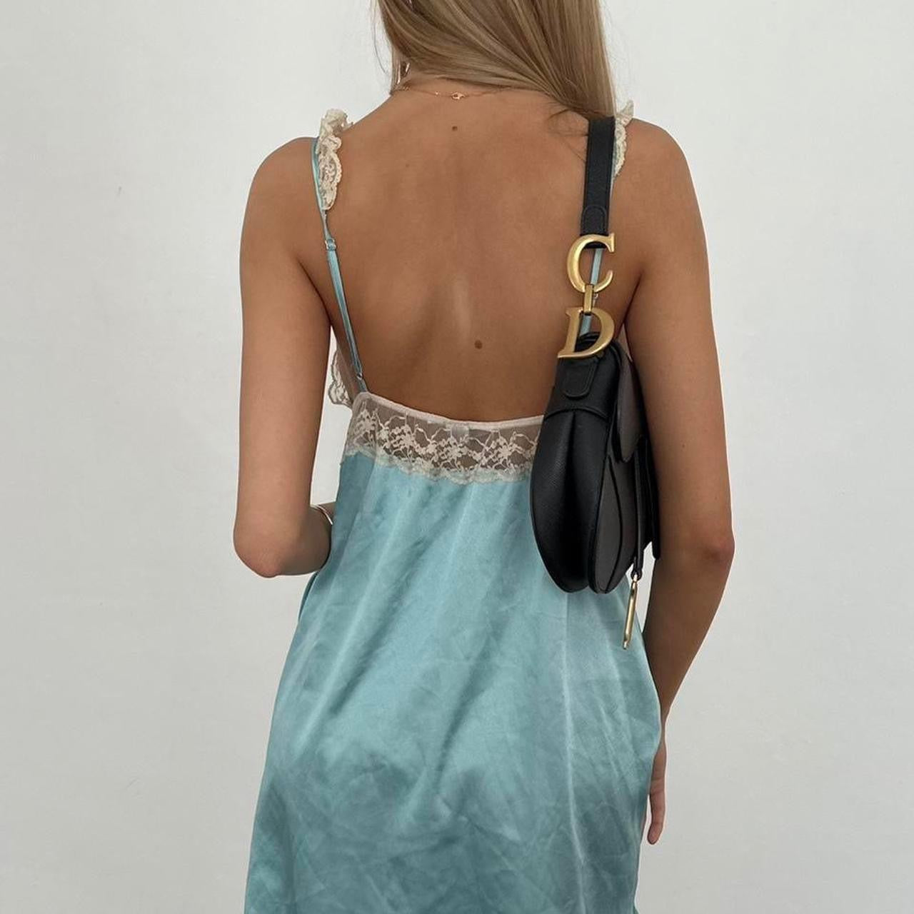 Vintage Victoria’s Secret blue babydoll slip
