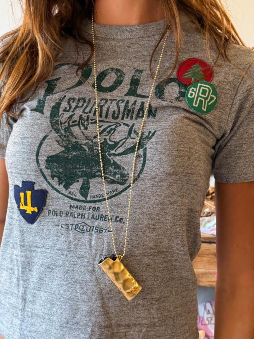 Vintage 00’s Ralph Lauren graphic baby tee