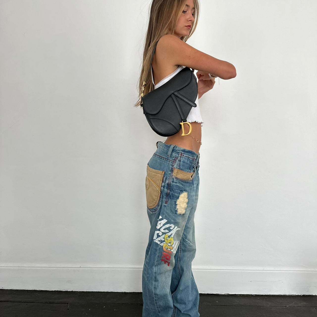 Vintage 90s blue wash rare surf jeans 🩵🐬🏄🏼‍♀️