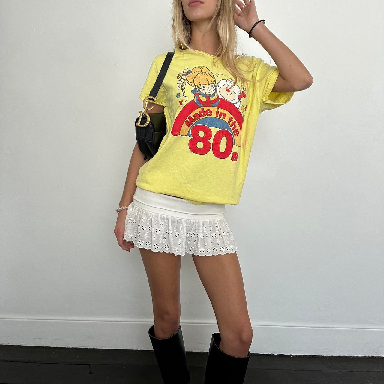 Vintage ‘made in the 80’s’ graphic tee 💛