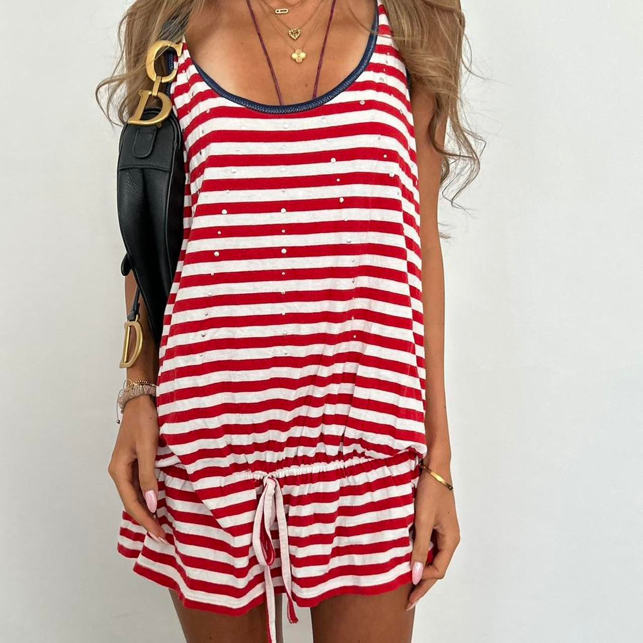 Vintage Miss Sixty striped mini dress