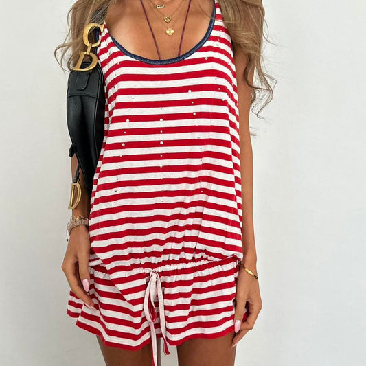 Vintage Miss Sixty striped mini dress